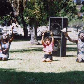 Dancers at Music in the Park, Redfern Park, circa 1990s