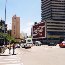 Intersection of William Street, Victoria Street and Darlinghurst Road Potts Point, 1990s