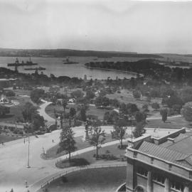 Royal Botanic Gardens, Macquarie Street Sydney, circa 1919