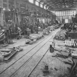 Hadfields steel works, Mitchell Road Alexandria, 1924