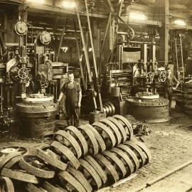 Hadfields steel works, Mitchell Road Alexandria, 1924