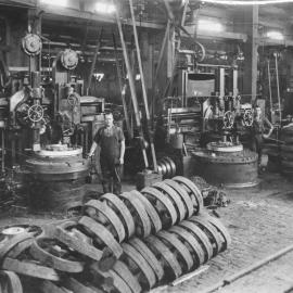 Hadfields steel works, Mitchell Road Alexandria, 1924