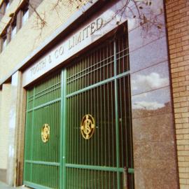 Entrance Gate, Kent Brewery, Tooth & Co, Chippendale, 1982