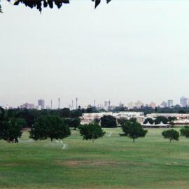 Centennial Park looking toward City, circa 1990-1999