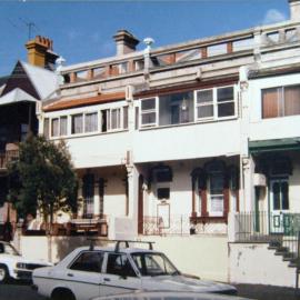 Two storey terrace houses