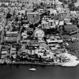 Vanderfield and Reid timber company in Blackwattle Bay, Leichhardt Street Glebe, 1970