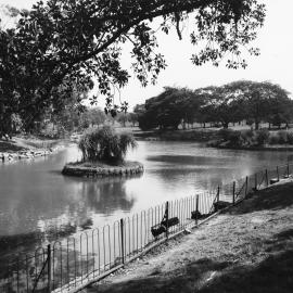 Lake in Victoria Park Camperdown, no date