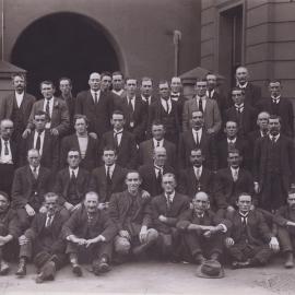 Paddington Council Staff, Paddington Town Hall, circa 1917-1918