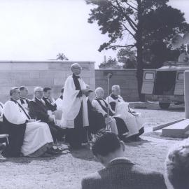 Dedication ceremony, Camperdown Memorial Rest Park, Australia Street Newtownn, 1961