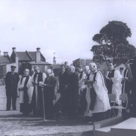 Dedication ceremony, Camperdown Memorial Rest Park, Australia Street Newtown, 1961
