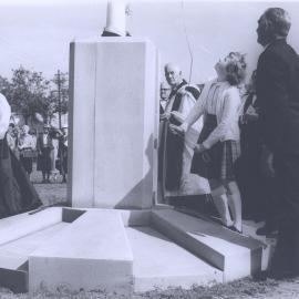 Dedication ceremony, Camperdown Memorial Rest Park, Australia Street Newtown, 1961