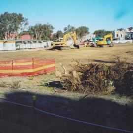 Redfern Oval under refurbishment.