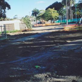 Redfern Oval under refurbishment.