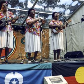The Mills Sisters, Launch of International Year of the World's Indigenous People, 1992