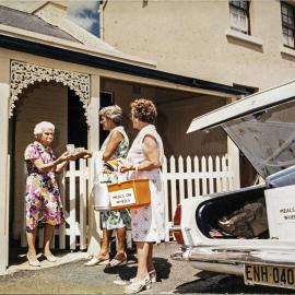 Meals on Wheels, location unknown, 1970