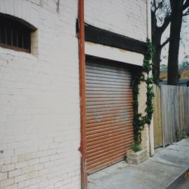 Emanuel Lane Rosebery, at cnr of Cressy St.