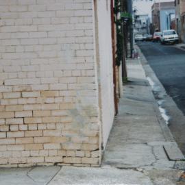 Emanuel Lane Rosebery, at cnr of Cressy St.