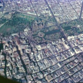 Hyde Park and Sydney Domain, circa 1960