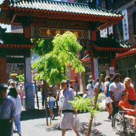 Gateway to Chinatown, circa 1990-1999
