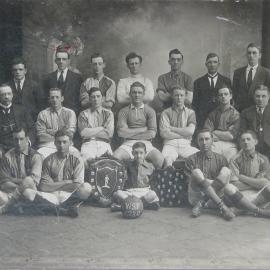 Unknown football team portrait