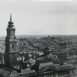 Panorama of Sydney looking north west from Hotel Metropole, 1892