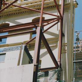 Rear of building facade in Pitt St.