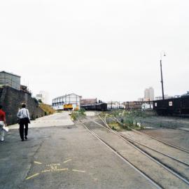Railway lines near Redfern.