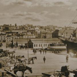 Circular Quay Sydney, 1880s