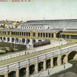 Central Railway Station, Eddy Avenue Sydney, 1910