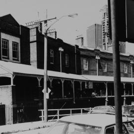 The Edwardian Cottages on Gloucester Street The Rocks, 1989