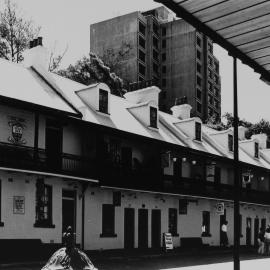 Terrace houses, Playfair Street The Rocks, 1989