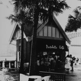 Portobello Caffe kiosk at Circular Quay Sydney, 1989