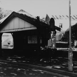 Millers Point bus stop, corner Argyle Street and Watson Road Millers Point, 1989