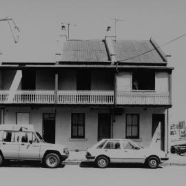 Hexam Terrace, corner Kent Street and High Lane Millers Point, 1989