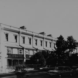 Milton Terrace building on Lower Fort Street Dawes Point, 1989