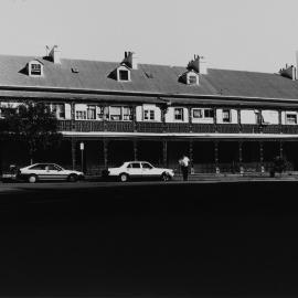 Linsley Terrace building, Lower Fort Street Dawes Point, 1989