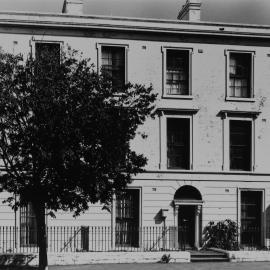 Victorian Regency housing, Lower Fort Street Dawes Point, 1989