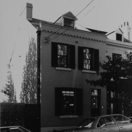 Houses along Windmill Street Dawes Point, 1989