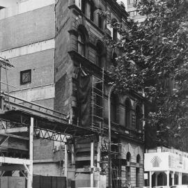 Streetscape with commercial buildings, Pitt Street Sydney, 1989