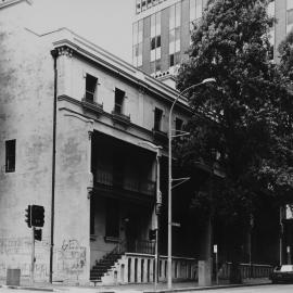 Streetscape with Young Street Terraces, Young Street Sydney, 1989