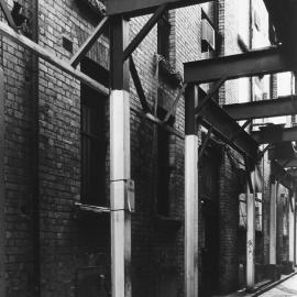 Warehouse building in Bulletin Place Sydney, 1989