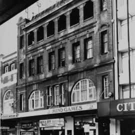 Streetscape with Legion House, Castlereagh Street Sydney, 1989