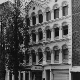 Ambassador Restaurant on Kent Street Sydney, 1989