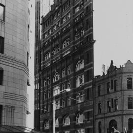 Streetscape with Reid House, King Street Sydney, 1989