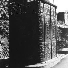 Cast iron urinal, George Street The Rocks, circa 1980s