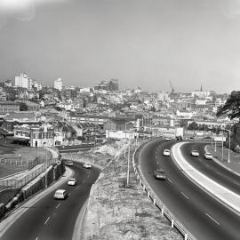 Cahill Expressway Woolloomooloo, 1964