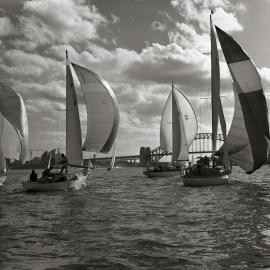 Sailing on Sydney Harbour