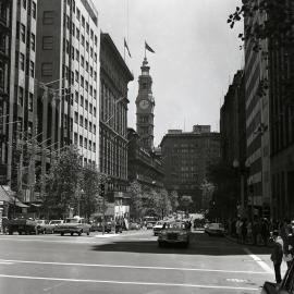 View of Martin Place Sydney, 1966