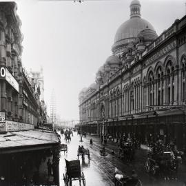 Queen Victoria Building, George Street Sydney, circa 1899