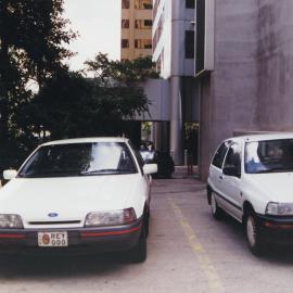 Building parking space in Margaret St.